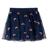 VidaXL Kinderrokje met tule 116 marineblauw
