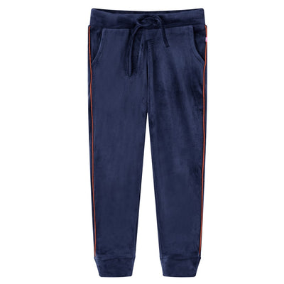 VidaXL Kinderjoggingbroek 116 marineblauw