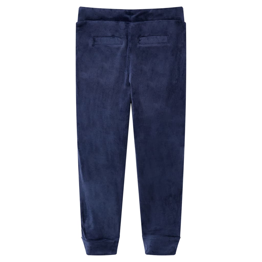 Vidaxl kinderjoggingbroek 128 marineblauw