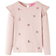 Vidaxl kindershirt met lange mouwen 116 roze