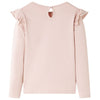Vidaxl kindershirt met lange mouwen 116 roze