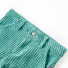 Vidaxl kinderbroek 92 ribfluweel mintgroen