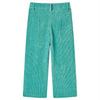 Vidaxl kinderbroek 104 ribfluweel mintgroen
