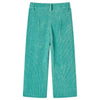 Vidaxl kinderbroek 128 ribfluweel mintgroen