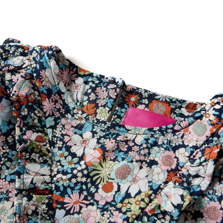 Vidaxl kindershirt met lange mouwen 128 donkerblauw