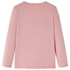 Vidaxl kindershirt met lange mouwen 92 roze