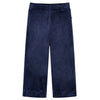 VidaXL Kinderbroek fluweel 92 donkerblauw