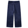 VidaXL Kinderbroek fluweel 140 donkerblauw