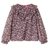 Vidaxl kindershirt met lange mouwen 104 donkerroze