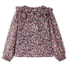 Vidaxl kindershirt met lange mouwen 104 donkerroze