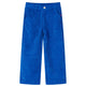 Vidaxl kinderbroek 92 ribfluweel kobaltblauw