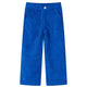 Vidaxl kinderbroek 104 ribfluweel kobaltblauw