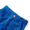 Vidaxl kinderbroek 104 ribfluweel kobaltblauw