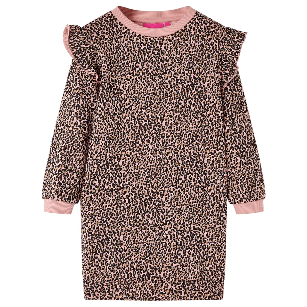 Vidaxl kinderjurk 92 middelroze