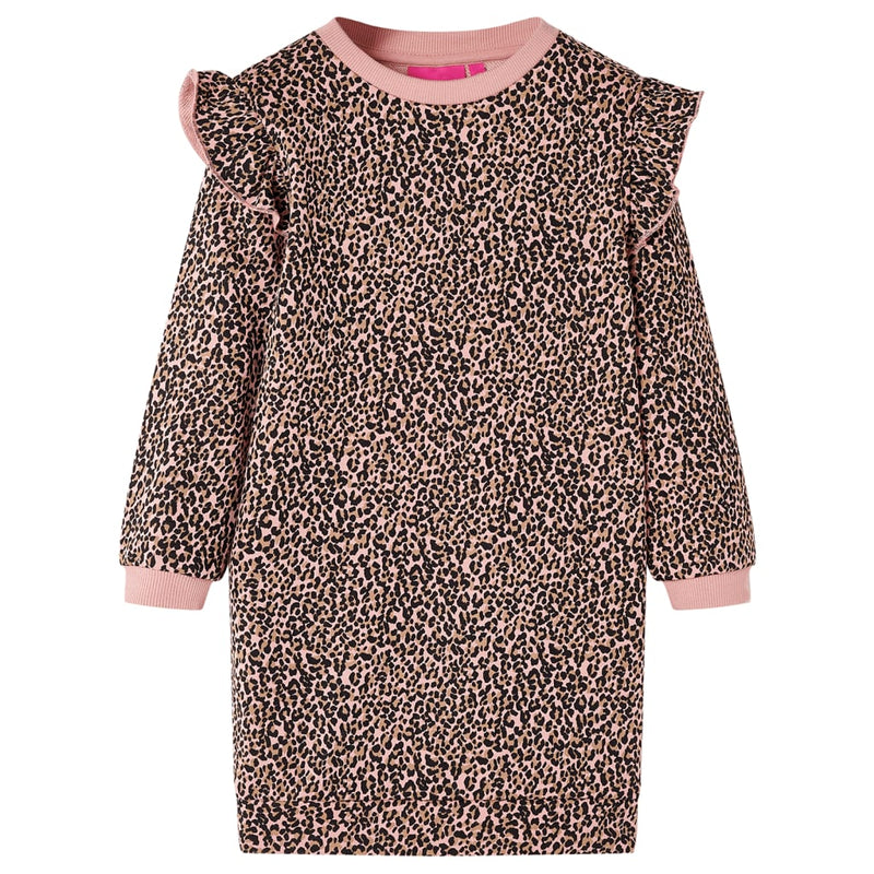Vidaxl kinderjurk 92 middelroze