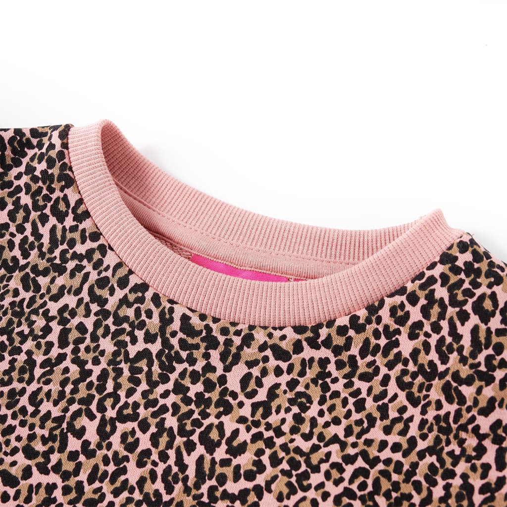 Vidaxl kinderjurk 116 middelroze