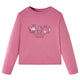 Vidaxl kindershirt met lange mouwen 116 frambooskleurig