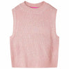 Vidaxl kinderspencer gebreid 92 lichtroze