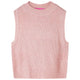 Vidaxl kinderspencer gebreid 116 lichtroze
