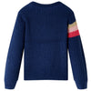 Vidaxl kindertrui gebreid 104 marineblauw