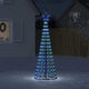 Vidaxl led-kerstboom 275 leds 180 cm blauw
