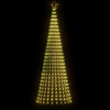 Vidaxl led-kerstboom 688 leds warm wit 300 cm