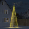 Vidaxl led-kerstboom 1544 leds 500 cm warm wit