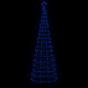 VidaXL Lichtkegel met grondpinnen 570 blauwe LED's 300 cm