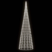 Vidaxl led-kerstboom 3000 leds koud wit 800 cm - afbeelding 3