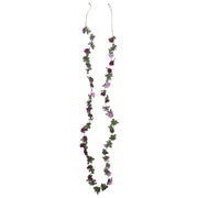 Vidaxl bloemenslingers 6 st 250 cm lente lichtpaars - afbeelding 3