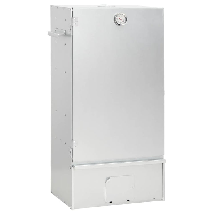 Vidaxl bbq-rookoven met koude rookgenerator gegalvaniseerd staal