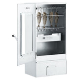 Vidaxl bbq-rookoven met koude rookgenerator gegalvaniseerd staal - afbeelding 2