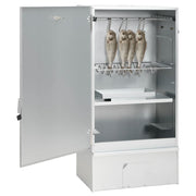 Vidaxl bbq-rookoven met koude rookgenerator gegalvaniseerd staal - afbeelding 2