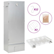 Vidaxl bbq-rookoven met koude rookgenerator gegalvaniseerd staal - afbeelding 1