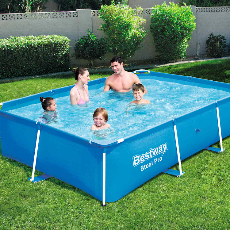 Bestway steel pro zwembad met stalen frame 259x170x61 cm 56403