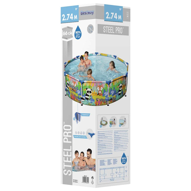 Bestway steel pro max zwembad 274x66 cm