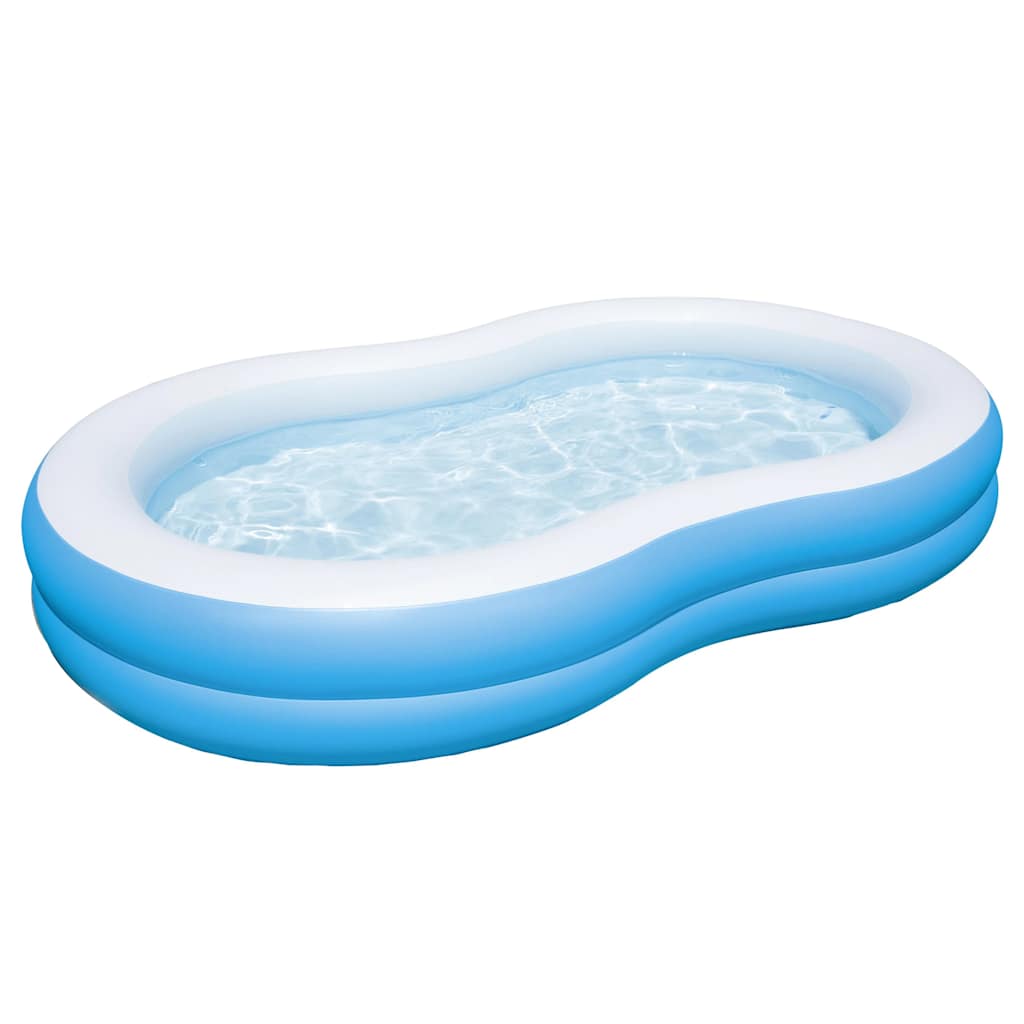Bestway familiezwembad big lagoon 262x157x46 cm