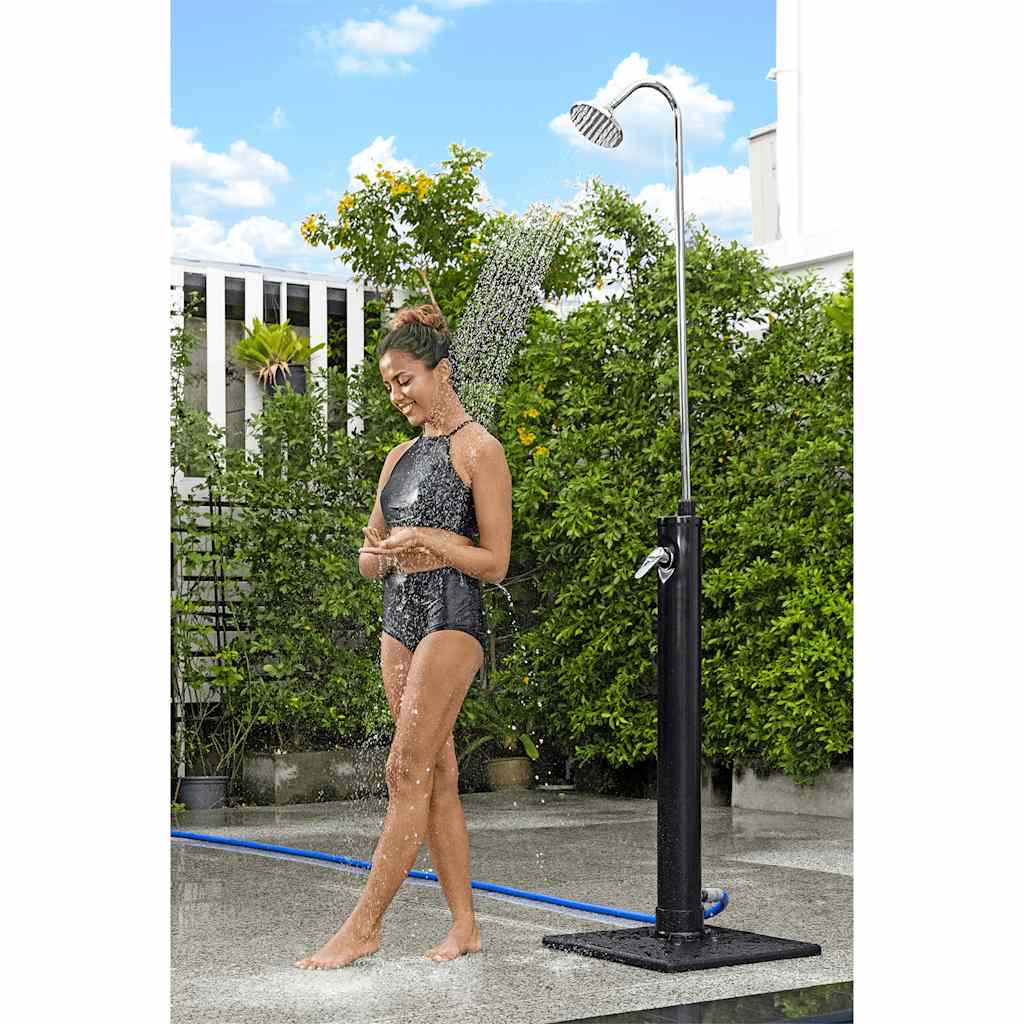Bestway buitendouche solar flow 8 l zwart