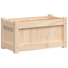 Vidaxl plantenbak 60x31x31 cm massief grenenhout