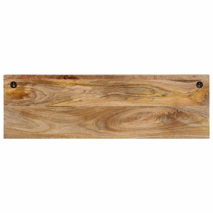 Vidaxl wandkapstok met 5 haken massief mangohout
