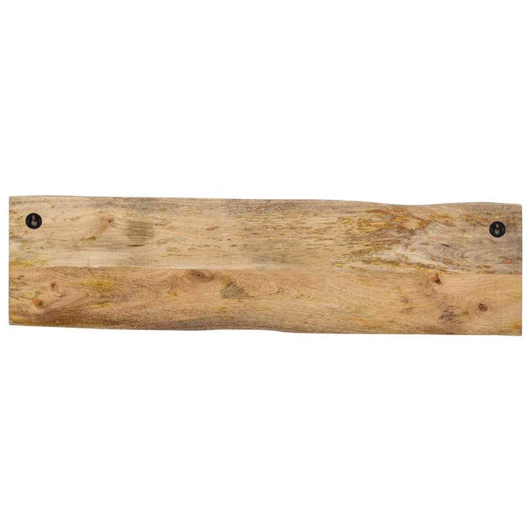 Vidaxl wandkapstok met 4 haken massief mangohout
