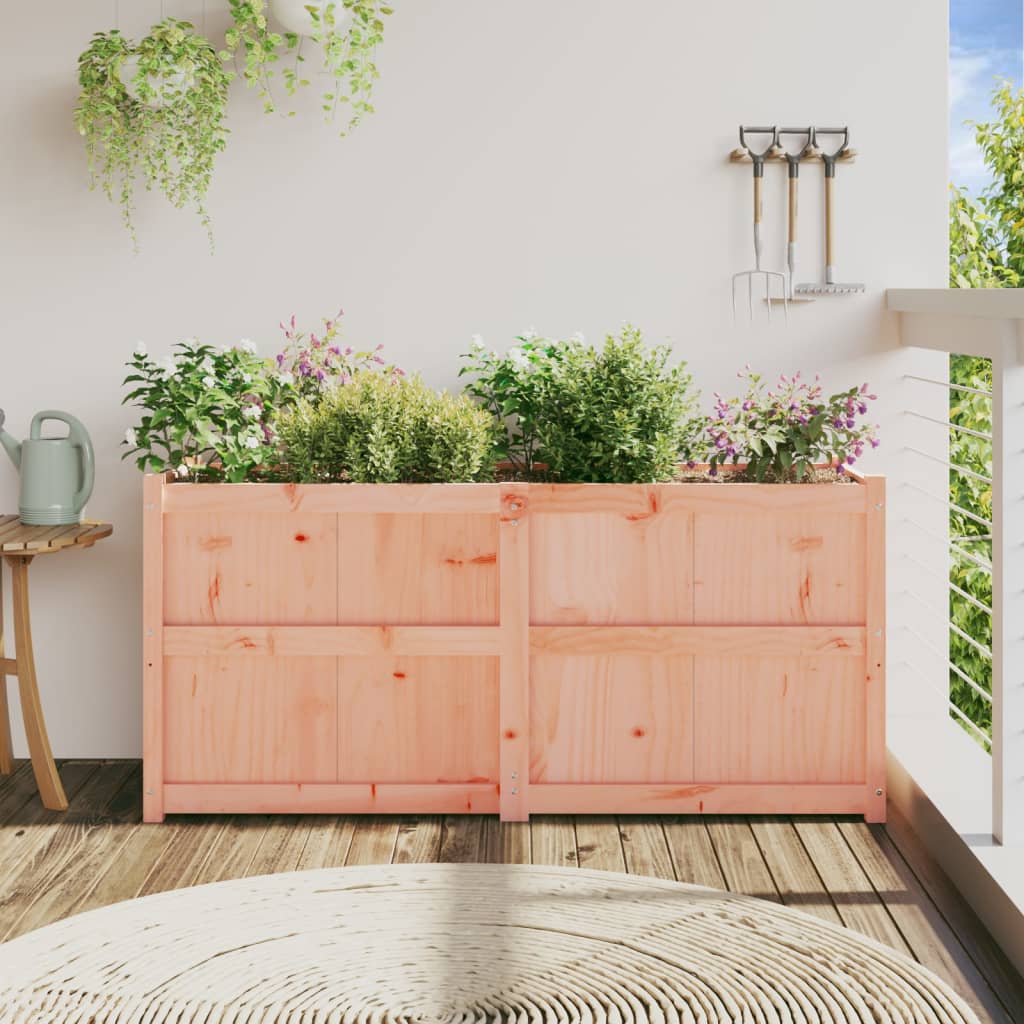 Vidaxl plantenbak 150x50x70 cm massief douglashout