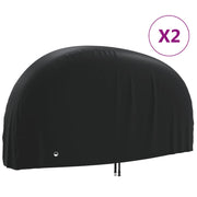 VidaXL Fietshoezen 2 st 190T 200x70x110 cm oxford stof - afbeelding 1