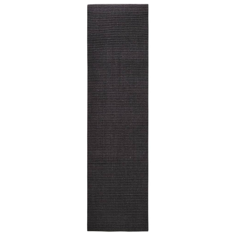 Vidaxl sisalmat voor krabpaal 80x300 cm zwart