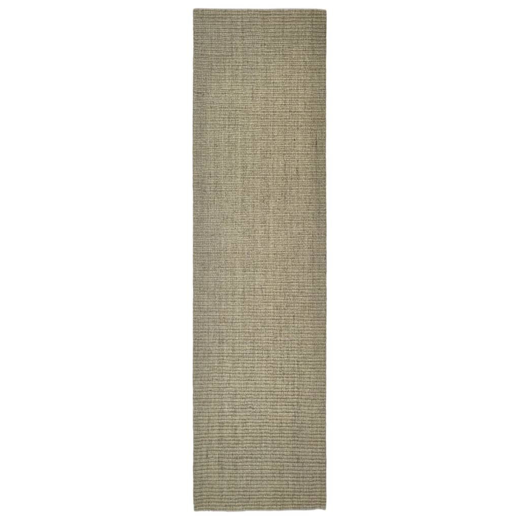 VidaXL Sisalmat voor krabpaal 66x250 cm taupe