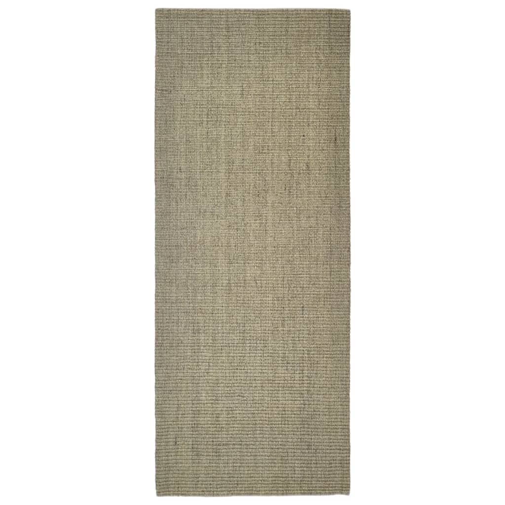 VidaXL Sisalmat voor krabpaal 80x200 cm taupe