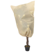 Vidaxl plantenhoezen met trekkoord 8 st 70 g m² 0,8x0,8 m - afbeelding 2