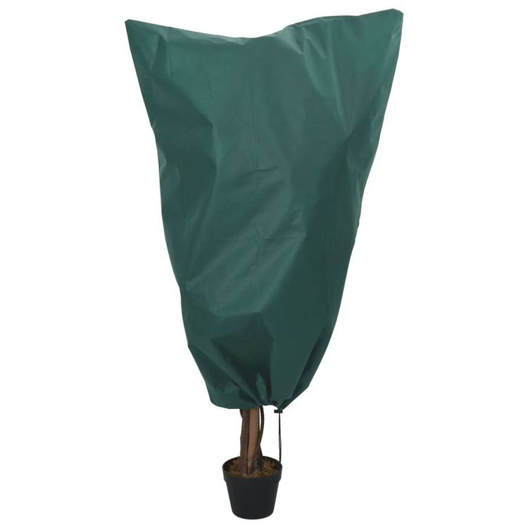 Vidaxl plantenhoezen met trekkoord 8 st 70 g m² 0,8x1,2 m