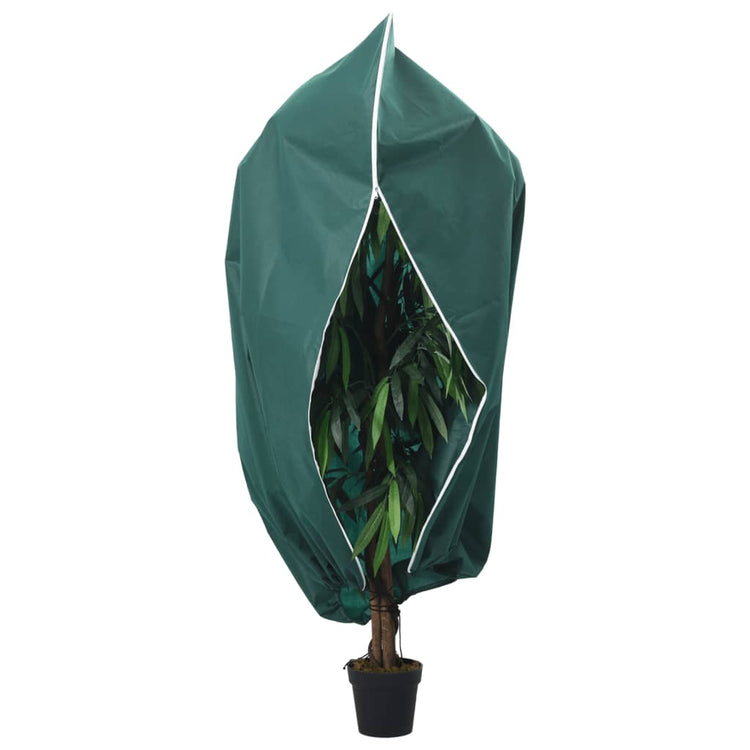Vidaxl plantenhoezen met ritssluiting 10 st 70 g m² 3,93x3,5 m