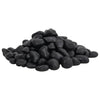 Vidaxl kiezelstenen gepolijst 2-5 cm 25 kg zwart